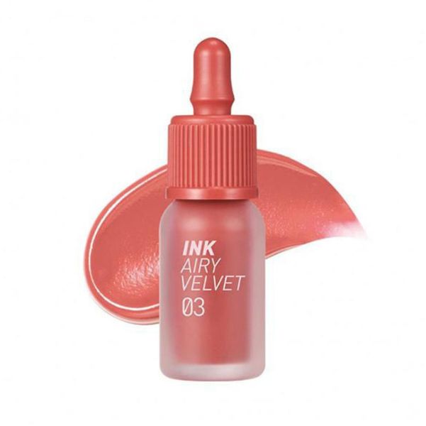 Peripera Ink Airy Velvet Tint #03 Cartoon Coral - Матовый тинт для губ 1732298893 фото