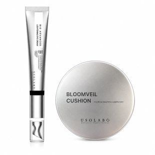Набор Usolab Bloomveil Cushion + Bio Advanced Lightening Eye Cream 3229266032 фото