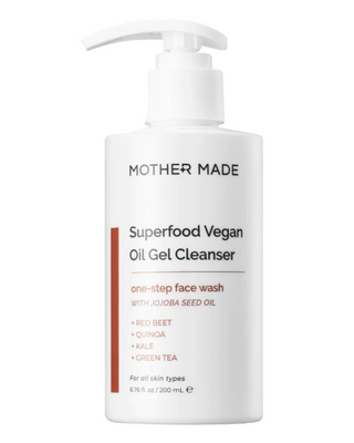 Гель для очищення Mother Made Superfood Vegan Oil Gel Face Wash Cleanser, 200 ml 000522 фото