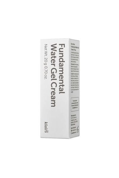 Антиоксидантный крем-гель Dear, Klairs Fundamental Water Gel Cream 20 мл 1933908835 фото