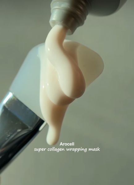 Маска-плівка з колагеном Arocell Super Collagen Wrapping Mask 80 мл для зволоження та ліфтингу 2545062234 фото
