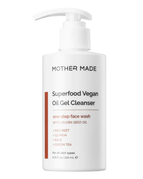 Гель для очищения Mother Made Superfood Vegan Oil Gel Face Wash Cleanser, 200 ml 000522 фото