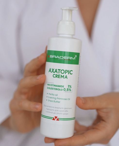 Заспокійливий крем для атопічної шкіри Braderm Axatopic Cream 250 мл 2452889546 фото