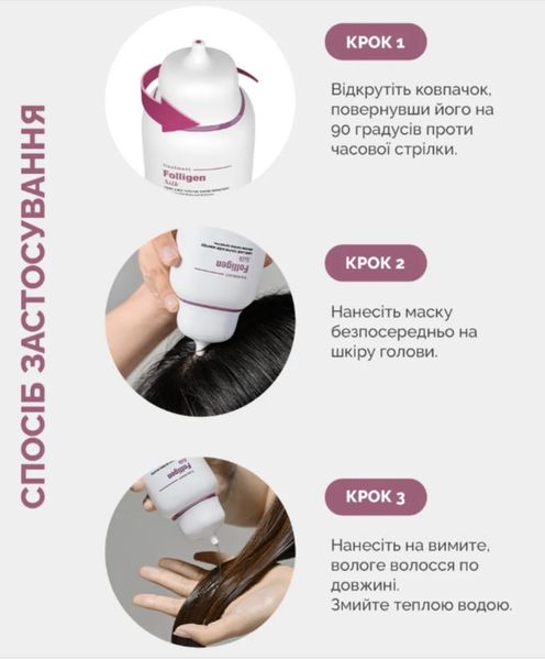 Dr.FORHAIR Folligen Silk Treatment, 300 мл - Відновлююча маска - кондиціонер для пошкодженого волосся 1704490815 фото