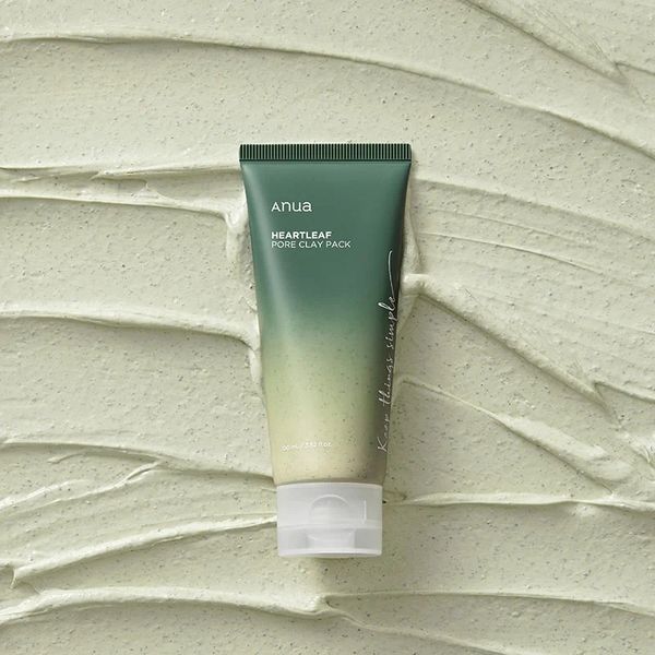 Очищуюча глиняна маска ANUA Heartleaf Pore Clay Pack 100 мл з екстрактом хауттюйнії 2594054945 фото