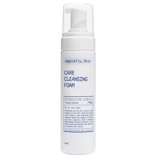 Мягкая очищающая пенка для умывания Logically, Skin Care Cleansing Foam, 200 ml 000341 фото