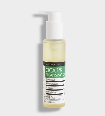 Derma Factory Cica 1% Cleansing Oil - Очищуюча гідрофільна олія для обличчя з екстрактом центели азіатської 000006 фото