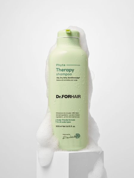 Dr.FORHAIR Phyto Therapy Shampoo - Фитотерапевтический шампунь для чувствительной кожи головы, 300 мл 1726045276 фото