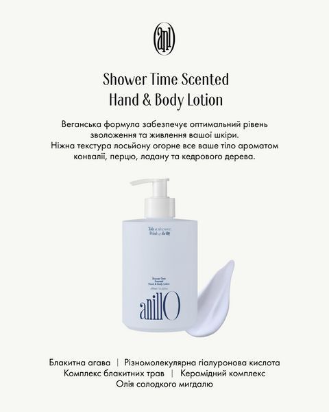 Лосьйон для рук і тіла ANILLO Shower Time Scented Hand & Body Lotion 450 мл 2569001751 фото