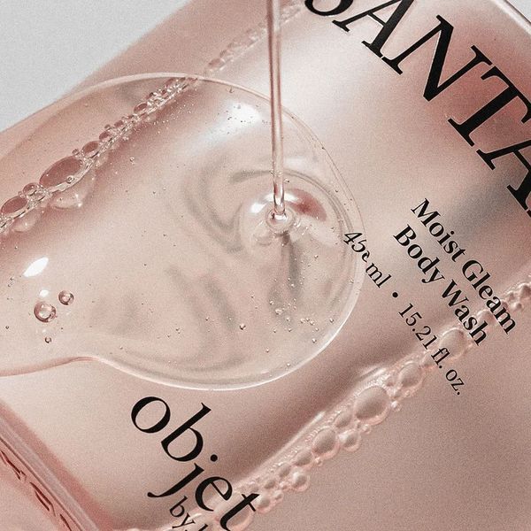 Гель для душа Objet by Kundal Moist Gleam Body Wash Santal Rose 450ml 3072593259 фото