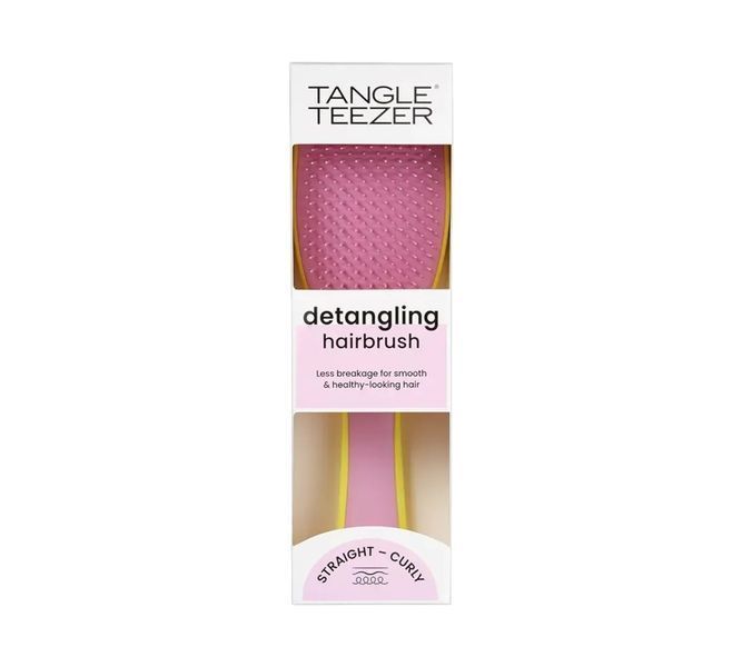 Щетка для волос Tangle Teezer The Ultimate Detangler Hyper Yellow & Rosebud 2675112921 фото