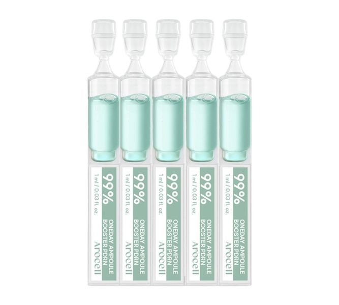 Бустер-сироватка з полінуклеотидами Arocell 99% Oneday Booster Ampoule PDRN 1 мл &times; 5 шт. 3095058364 фото