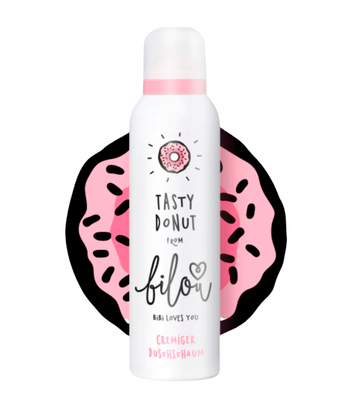 Bilou Tasty Donut Shower Foam - Пінка для душу "Смачний пончик" 200 мл 001B фото