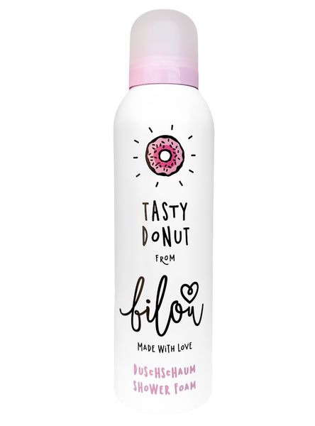 Bilou Tasty Donut Shower Foam - Пенка для душа "Вкусный пончик" 200 мл 001B фото