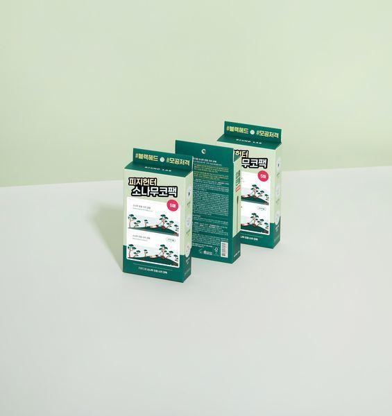 Смужки для носа з екстрактом голок сосни ROUND LAB Pine Calming Cica Nose Pack 5 pcs 2847816394 фото