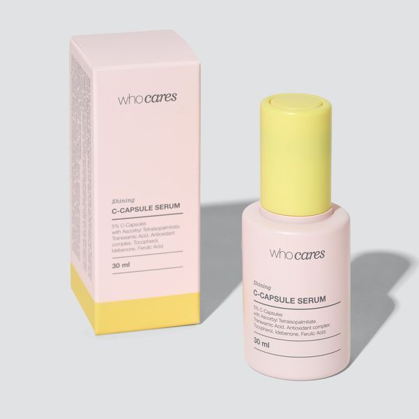 Мультивітамінна сироватка з інкапсульованим вітаміном С whocares Shining C-Capsule Serum 30 ml 2919338520 фото