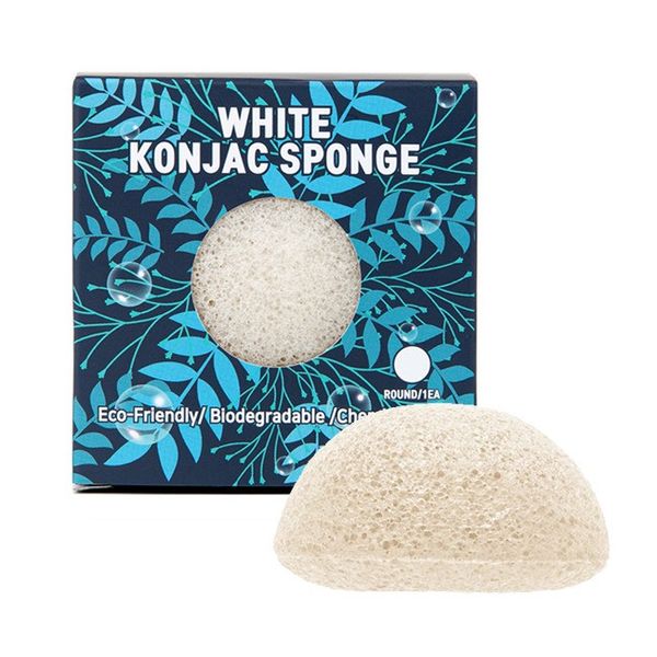 Trimay White Konjac Sponge - Очищающий спонж конняку 1432776513 фото