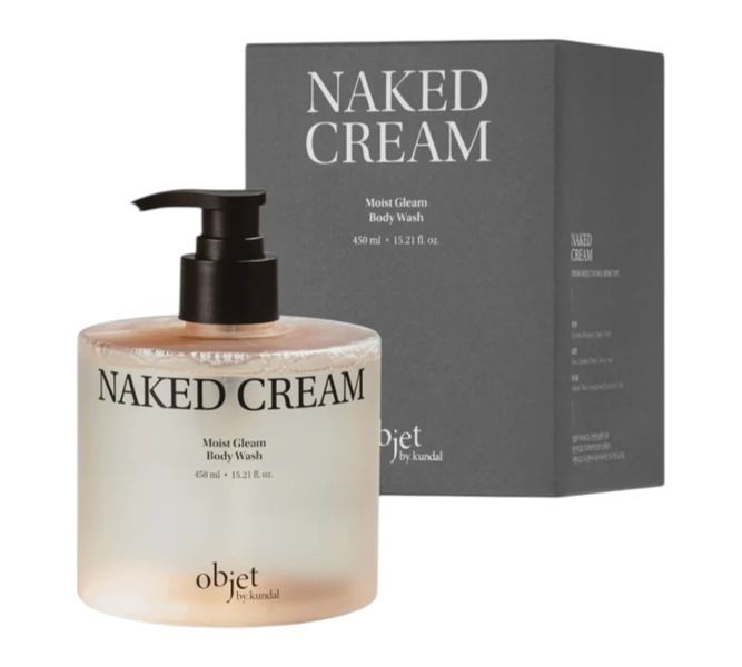 Гель для душа Objet by Kundal Moist Gleam Body Wash Naked Cream 450ml 3072597713 фото