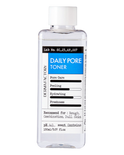 Тонер для очищення пор із кислотами Derma Factory Daily Pore Toner, 150 ml 2113766982 фото