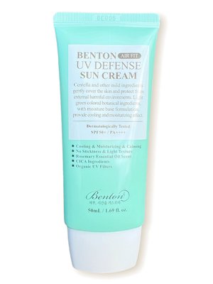 Benton Air Fit UV defense Sun Cream SPF50+/PA++++ - Сонцезахисний крем із центелою, 50 мл 1646092443 фото
