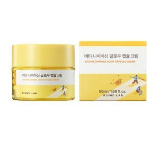 Осветляющий крем с капсулами ROUND LAB Vita Niacinamide Glow Capsule Cream 50 ml 2847859440 фото