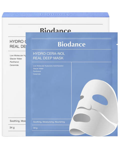 Biodance Ночная гидрогелевая маска с керамидами и пантенолом Hydro Cera-Nol Real Deep Sheet Mask 005977 фото