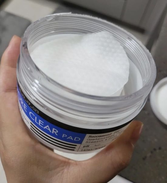 Очищающие педы для лица с гликолевой кислотой Derma Factory Pore Clear Pad 40 шт 1962544897 фото