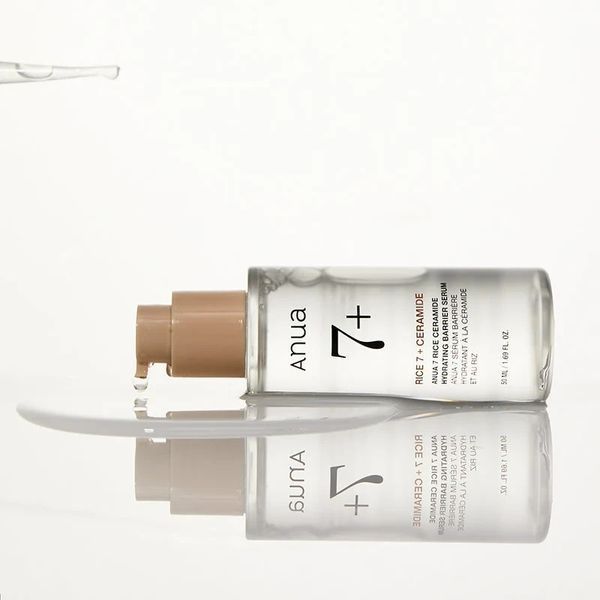 Поживна бар'єрна сироватка ANUA 7 Rice Ceramide Hydrating Barrier Serum 50 мл з рисовим екстрактом та керамідами 2594142373 фото