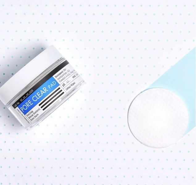 Очищающие педы для лица с гликолевой кислотой Derma Factory Pore Clear Pad 40 шт 1962544897 фото
