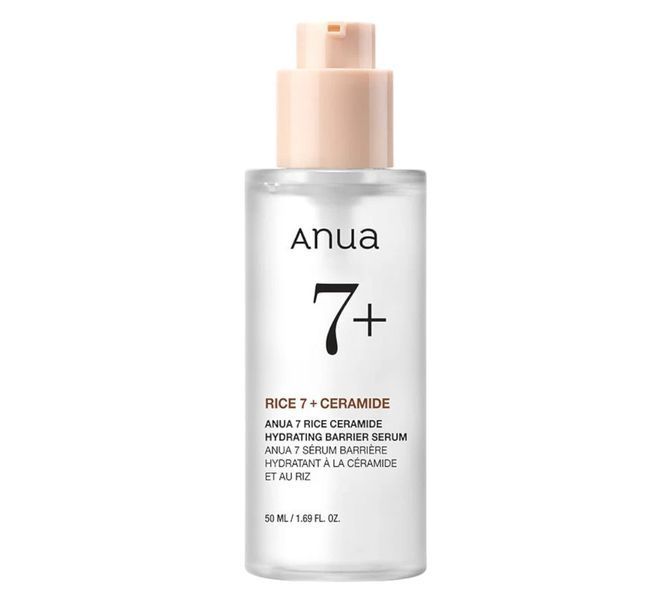 Поживна бар'єрна сироватка ANUA 7 Rice Ceramide Hydrating Barrier Serum 50 мл з рисовим екстрактом та керамідами 2594142373 фото