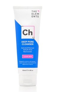 Средство для глубокого очищения пор с салициловой кислотой и углем The Elements Deep Pore Cleanser, 125 мл TE01 фото