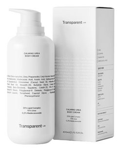 Успокаивающий лосьон для тела с мочевиной Transparent Lab Calming Urea Body Lotion 400 ml 009183 фото