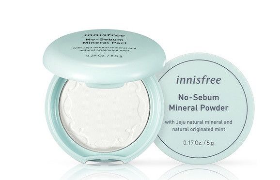 Безбарвна компактна пудра для матування Innisfree No Sebum Mineral pact 1341301362 фото