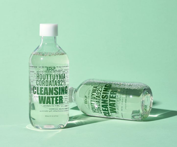 Derma Factory Houttuynia Cordata 92% Cleansing Water 300 ml Очищающая вода с экстрактом цветка хаутюйнии 2050294011 фото