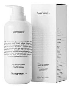 Transparent Lab Крем для тела с керамидами Transparent Lab Ceramide Barrier Body Treatment 400 ml 007021 фото