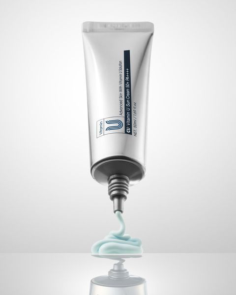 Заспокійливий сонцезахисний крем CUSKIN Vitamin U Sun Cream SPF 50+ PA++++ 50 мл з вітаміном U та пептидами 2973675854 фото
