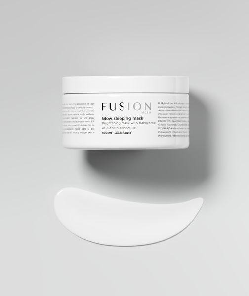 Нічна маска для освітлення шкіри Fusion Meso Glow Sleeping Mask 100 мл 2469982829 фото