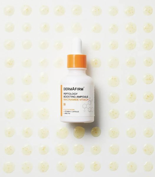 Осветляющая сыворотка бустер DermAfirm Peptology Boosting Niacinamide Vita C+ 30 ml 2726186137 фото