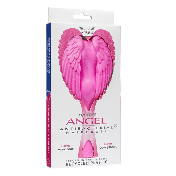 Tangle Angel Re: Born Pink Sparkle - Розчіска-янгол, рожева з блискітками TA10 фото