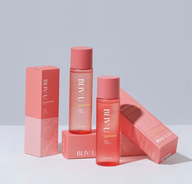 Тонер з колагеном BLIV:U Collagen Bouncing Toner 200 ml 2351567021 фото