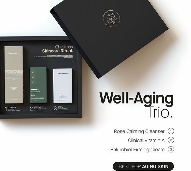 Подарочный антивозрастной набор Transparent-Lab & Theramid Well-Aging Trio 2448013373 фото