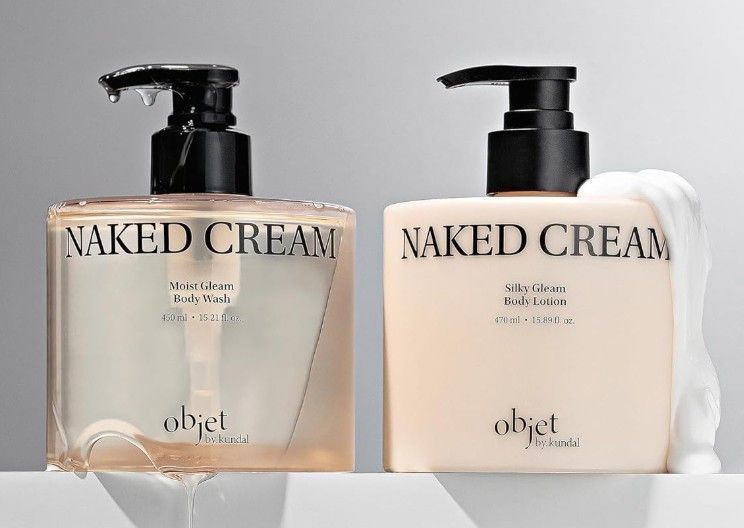 Лосьйон для тіла Objet by Kundal Silky Gleam Body Lotion Naked Cream 470 ml 3072669386 фото