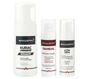Комплексный набор для кожи с пигментацией Braderm 3256114275 фото
