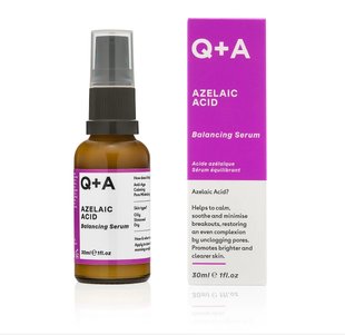 Q+A Azelaic Acid Facial Serum 30 ml - Балансирующая сыворотка с азелаиновой кислотой 1736284055 фото