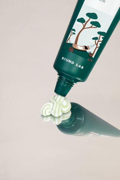 Успокаивающий крем против постакне ROUND LAB Pine Calming Cica Cream Plus 60 ml 2782737865 фото