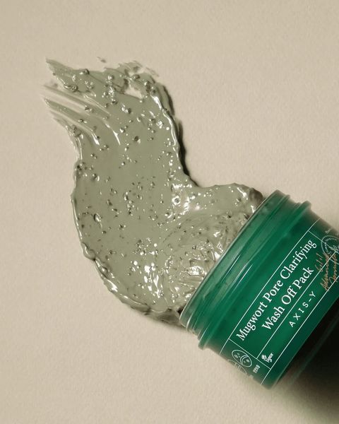 Глиняная маска для проблемной кожи Axis-Y Mugwort Pore Clarifying Wash Off Pack 50 мл 2857317282 фото