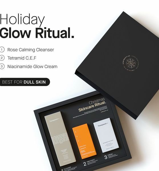 Подарочный набор для сияния кожи Transparent-Lab & Theramid Holiday Glow Ritual 2448020495 фото
