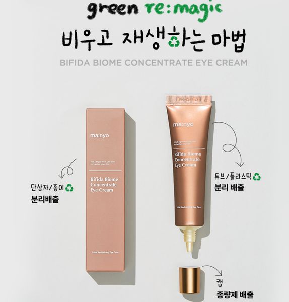 Manyo Крем для шкіри навколо очей з біфідобактеріями Bifida Biome Concentrate Eye Cream 30 ml 001390 фото