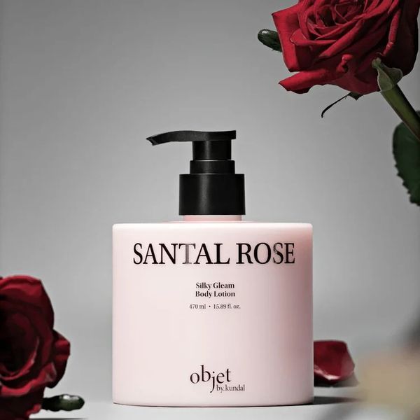 Лосьйон для тіла Objet by Kundal Silky Gleam Body Lotion Santal Rose 470 ml 3072695097 фото