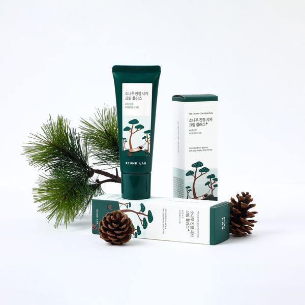 Успокаивающий крем против постакне ROUND LAB Pine Calming Cica Cream Plus 60 ml 2782737865 фото